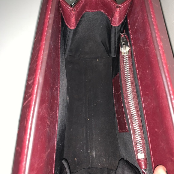 Alexander Wang Mini Chastity Oxblood Leather Xbody - Picture 11 of 14